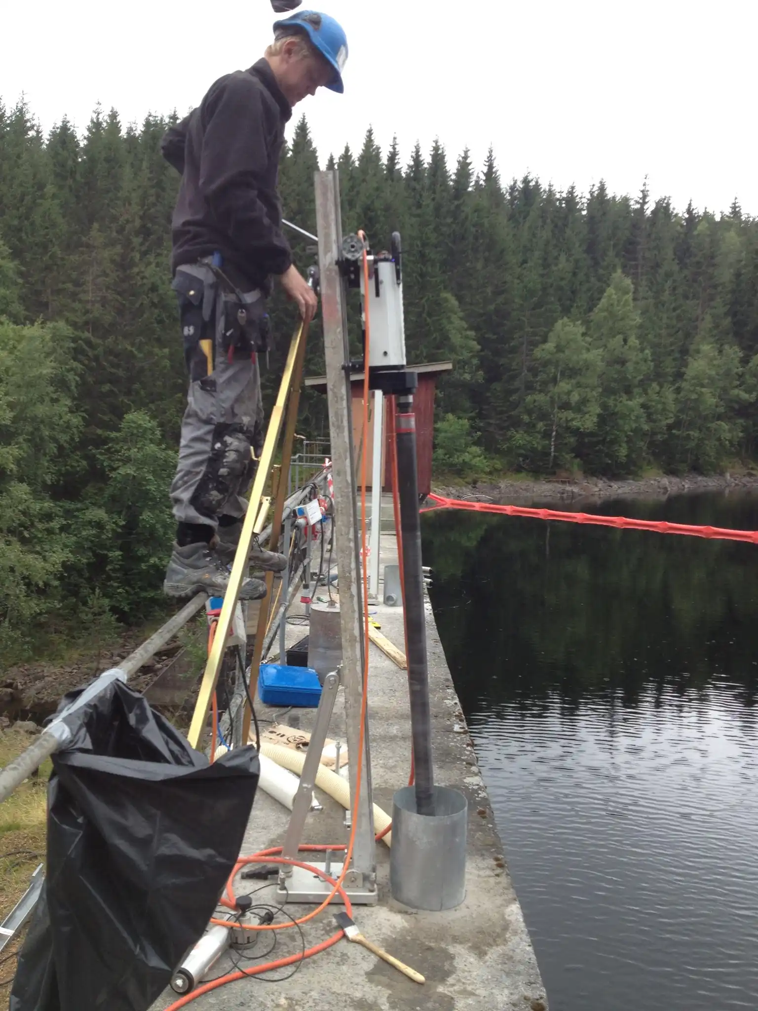 Betonghåltagning
