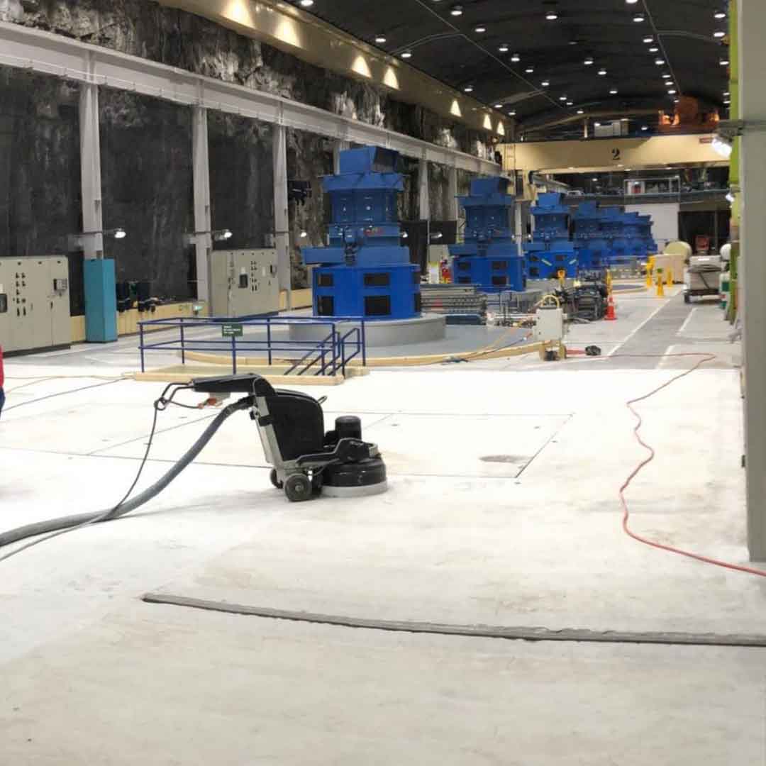 Betongslipning med Kendrill