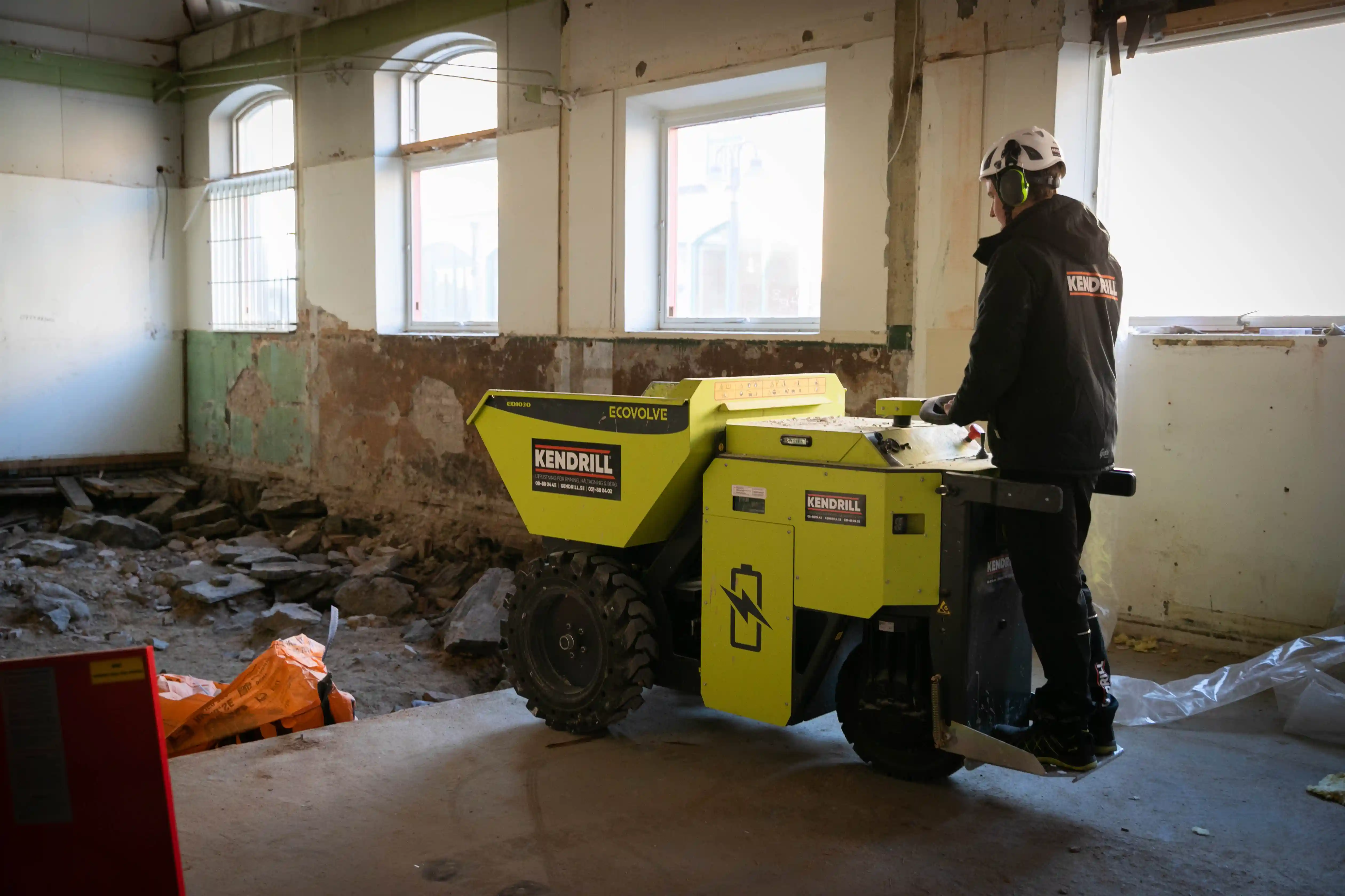 Elektrisk minidumper Kendrill