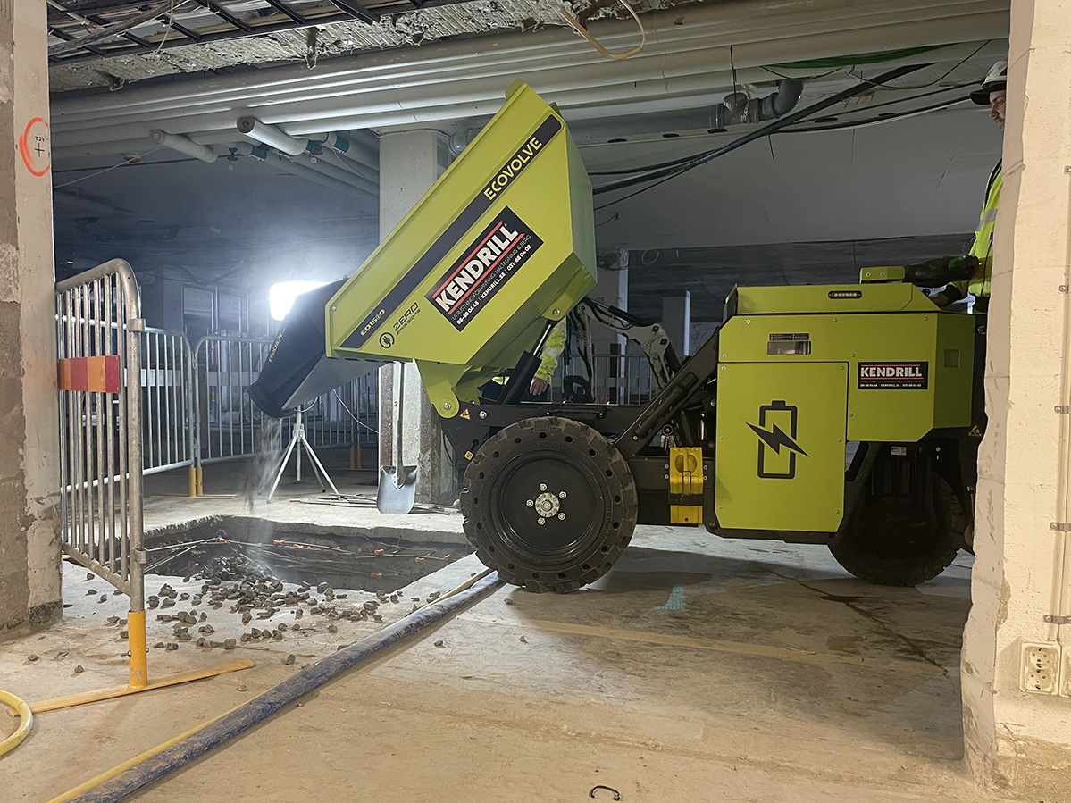 Elektrisk minidumper