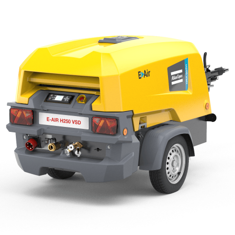 Eldrivna luftkompressorer Atlas Copco E-Air H250