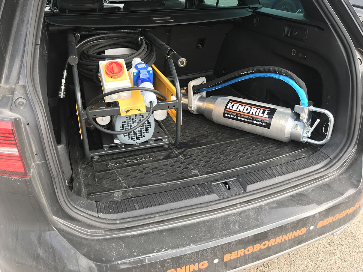 Bergspräckning Darda C12 | Kendrill