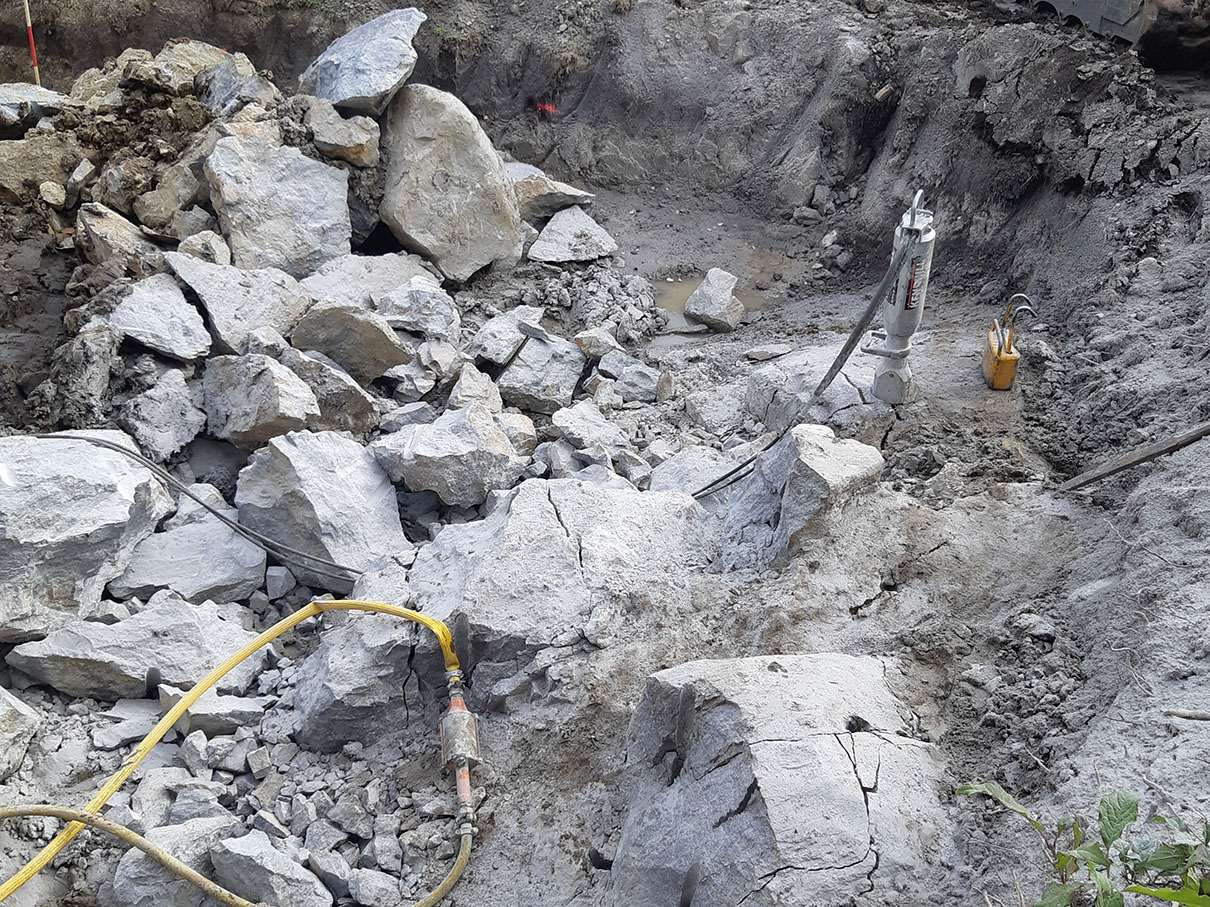 Bergspräckning Darda C12 | Kendrill | Sverige