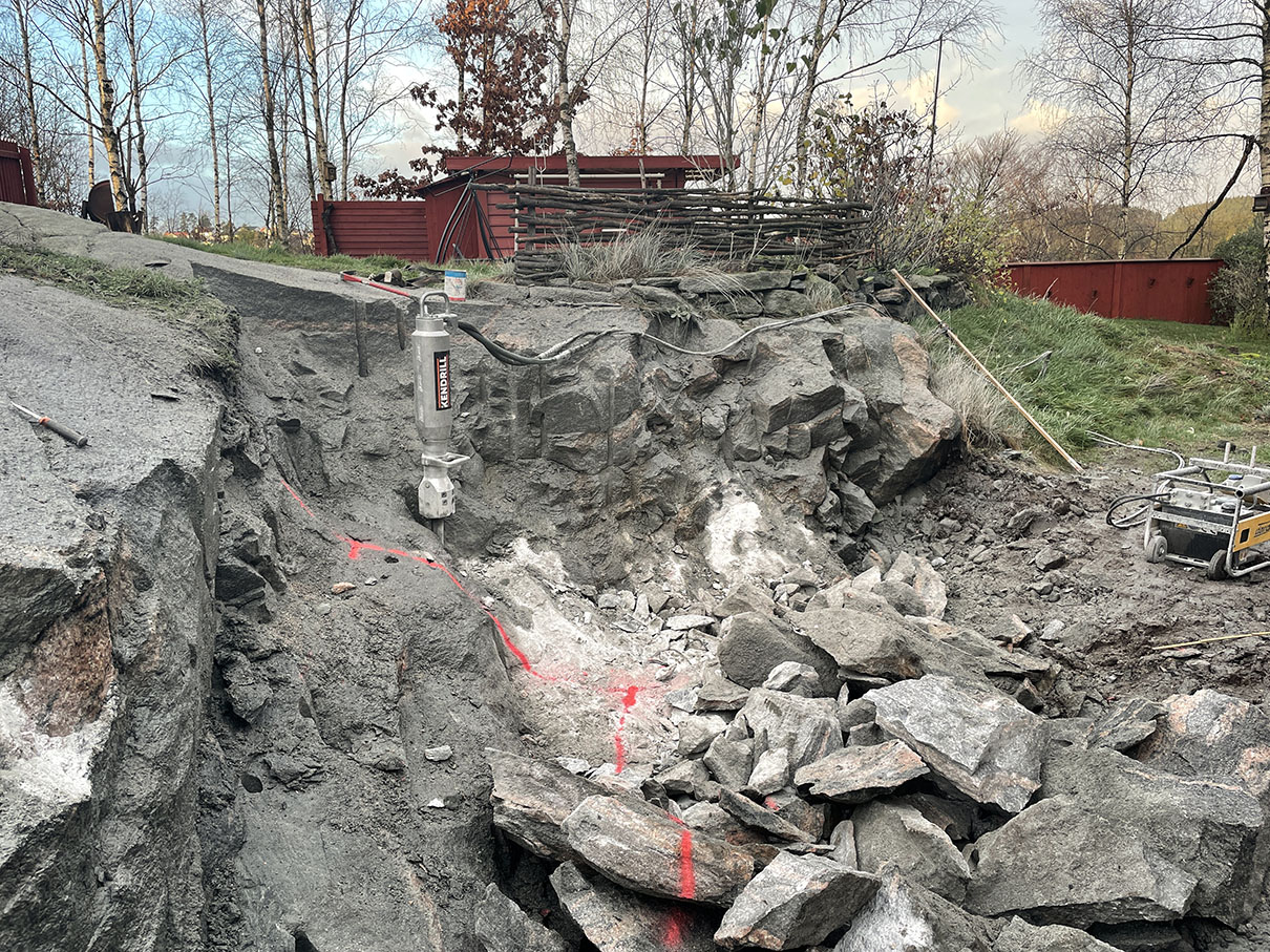 Bergspräckning Darda C12