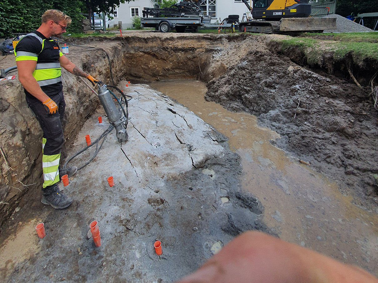 Bergspräckning med Darda C12 och Kendrill