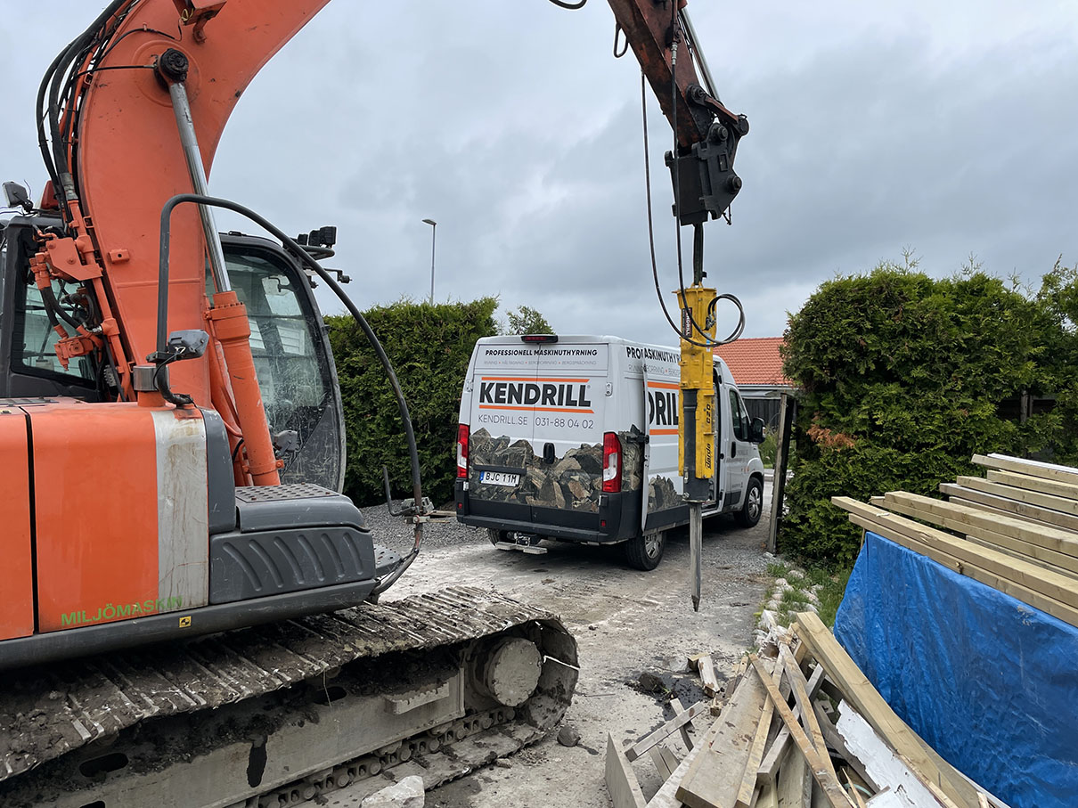 Darda c20 Kendrill maskinuthyrning bergspräckning