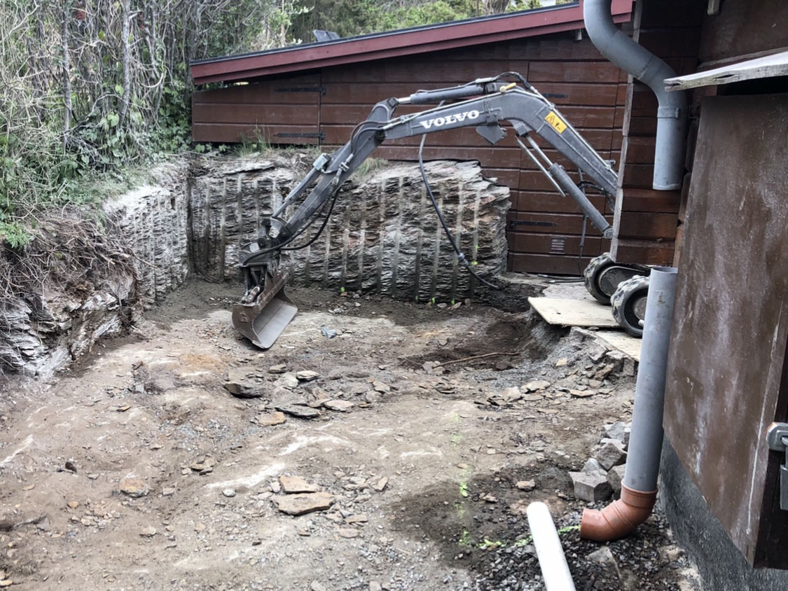 Bergspräckning med Darda C4