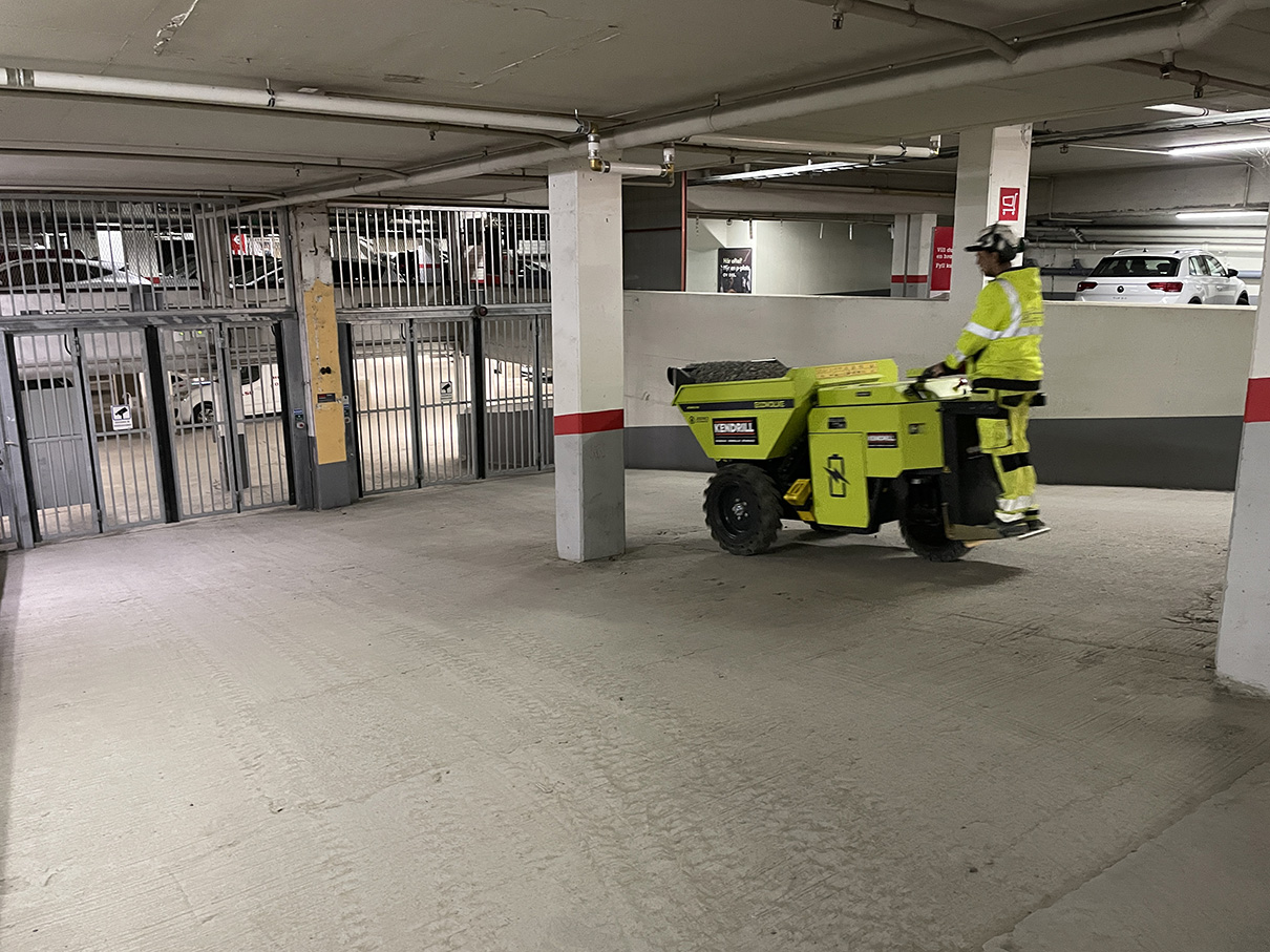 Batteridriven minidumper | Ecovolve ED1500 från Kendrill