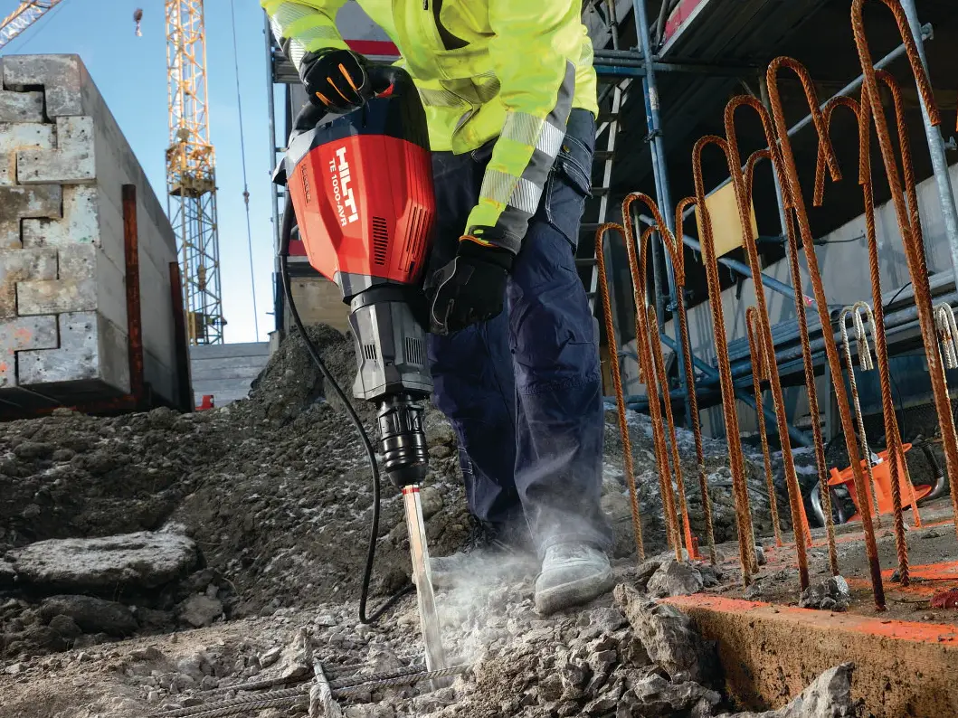 Bilningsmaskin Hilti TE1000-AVR från Kendrill