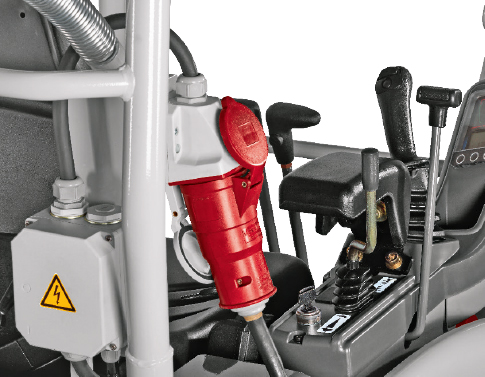 Materialhantering Takeuchi TB216 minigrävare | Kendrill