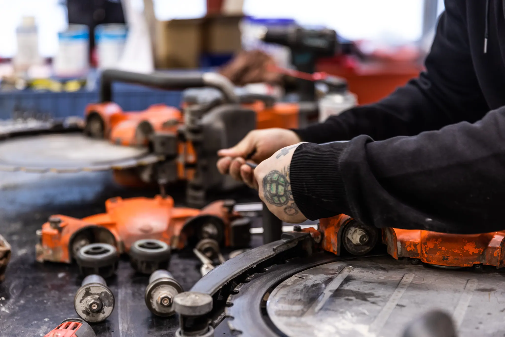 Service och reparation | Kendrill